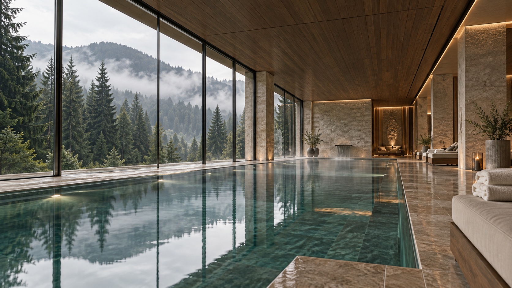 SPA & басейн — концептуальна візуалізація